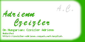 adrienn czeizler business card